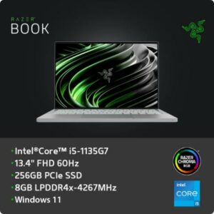 雷蛇Razer Book RZ09-0357GTM1-R3T1 13.4吋 輕薄筆電(i5/256G SSD/8G)razer筆電收購