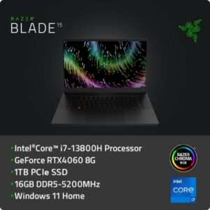 雷蛇Razer Blade 15 RZ09-0485YTD3-R3T1 15.6吋 INTEL 13代 電競筆電razer筆電收購