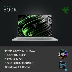 雷蛇Razer Book RZ09-0357MTM2-R3T1 13.4吋 輕薄觸控筆電(i7/16GB/512GB SSD)razer筆電收購